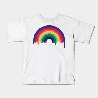 Global Warming: Rainbow Edition Kids T-Shirt